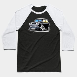 Rover Mini Cooper Black Baseball T-Shirt